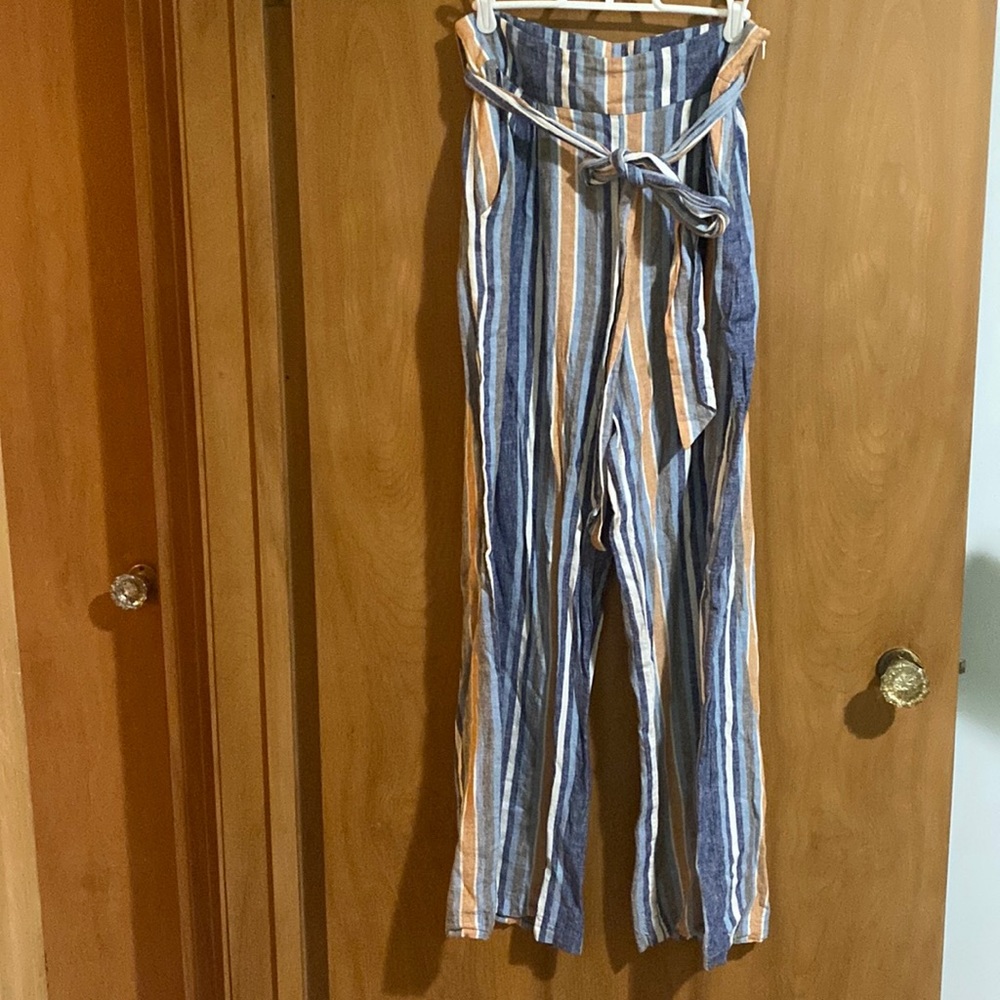 Wide leg dress pants